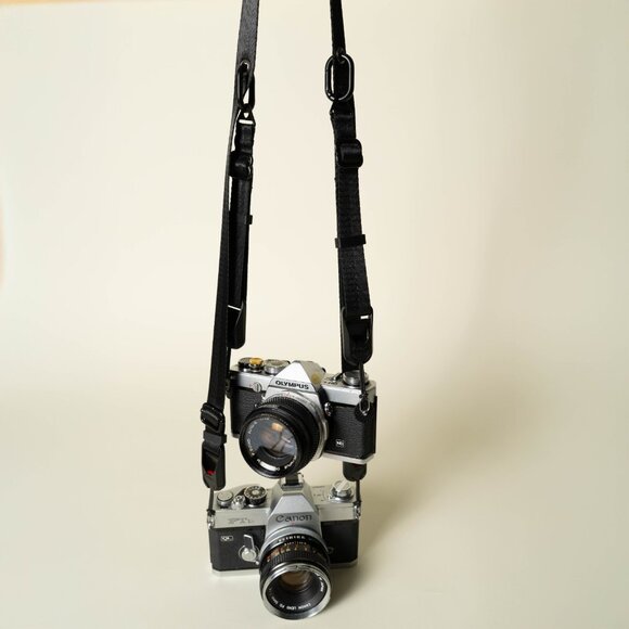 Dual Tier Adjustable Camera Strap  38-50" Peak Design Anchors Quick Release - Picture 8 of 14